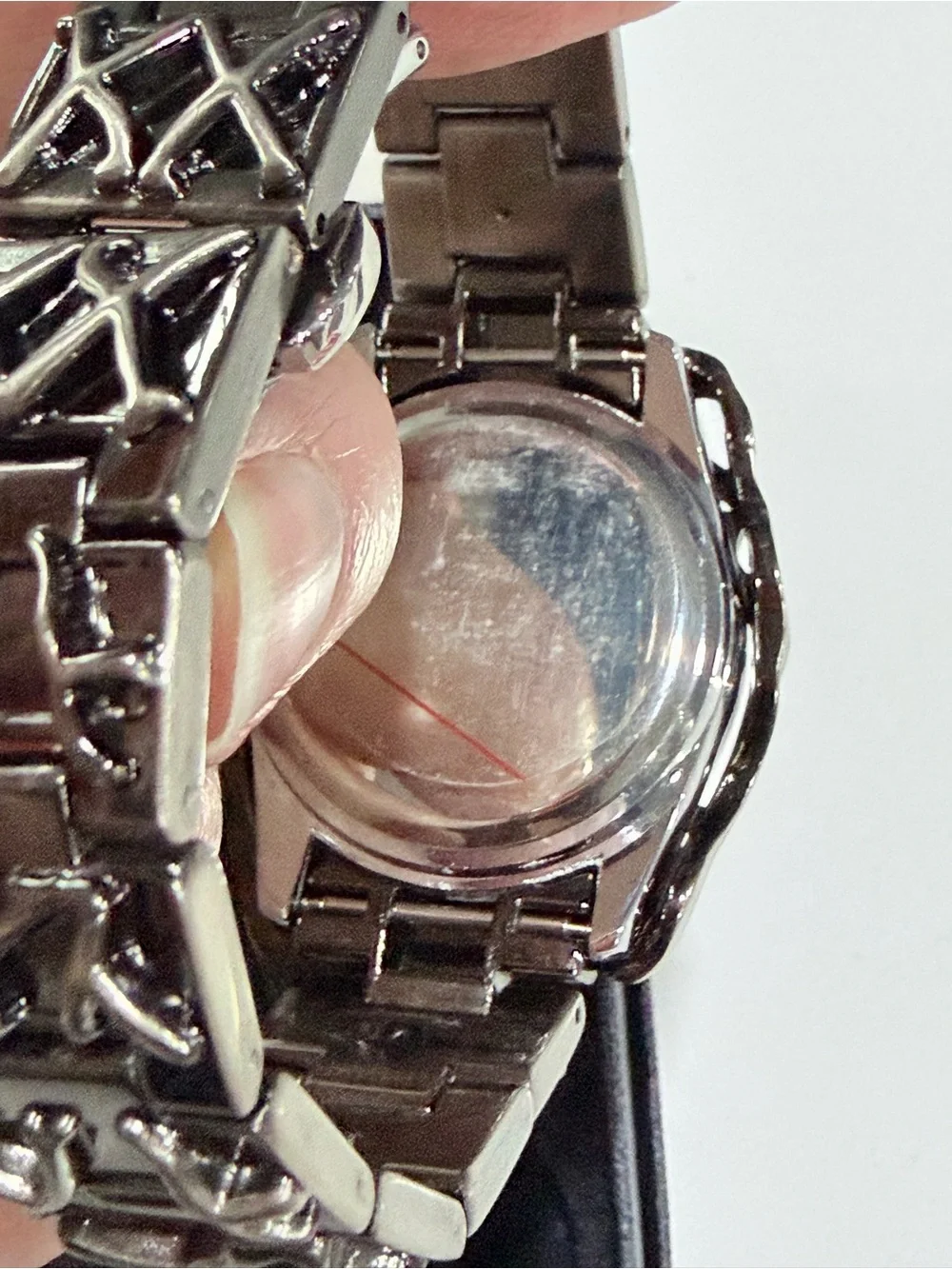 Gothic Wristwatch Noctra Watch Comes With Nice Black Box Link Removal Tool